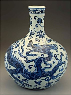 blue ming vase